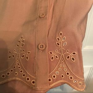 TORRID Size 2 cold shoulder blouse NWOT